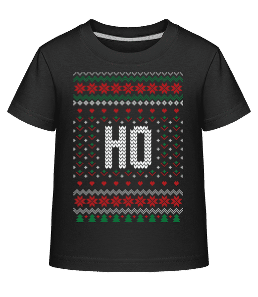 Aperçu: Ho - T-shirt shirtinator Enfant - Noir - Devant