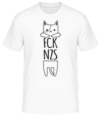 FCK NZS Katze · Männer Basic T-Shirt