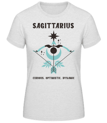 Sagittarius - T-shirt standard Femme - Gris chiné - Devant