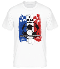 Fußball Frankreich Fahne · T-shirt standard Homme