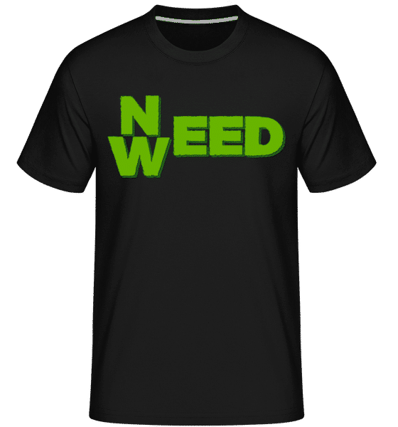 Aperçu: Cannabis Need Weed -  T-Shirt Shirtinator homme - Noir - Devant