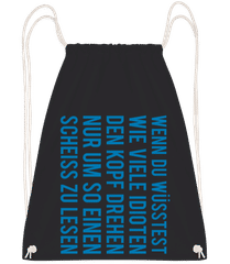 Idioten Drehen Den Kopf · Turnbeutel