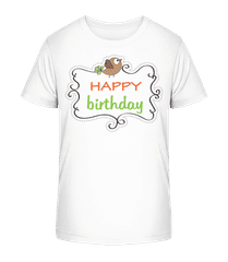 Happy Birthday Bird · Kid's Organic T-Shirt Stanley Stella 2.0