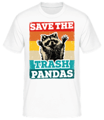 Save The Trash Pandas · Männer T-Shirt B&C