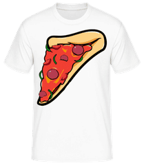 Pizza slice 1 · Camiseta básica para hombre