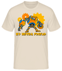 Mecha Friend · Männer Basic T-Shirt