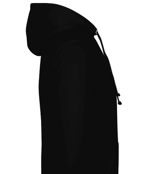 Drapeau mûré France - Sweat à capuche Homme - Noir - Droit