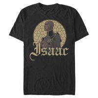 Netflix - Castlevania - Isaac Stained Glass - Men's T-Shirt - Black - Front