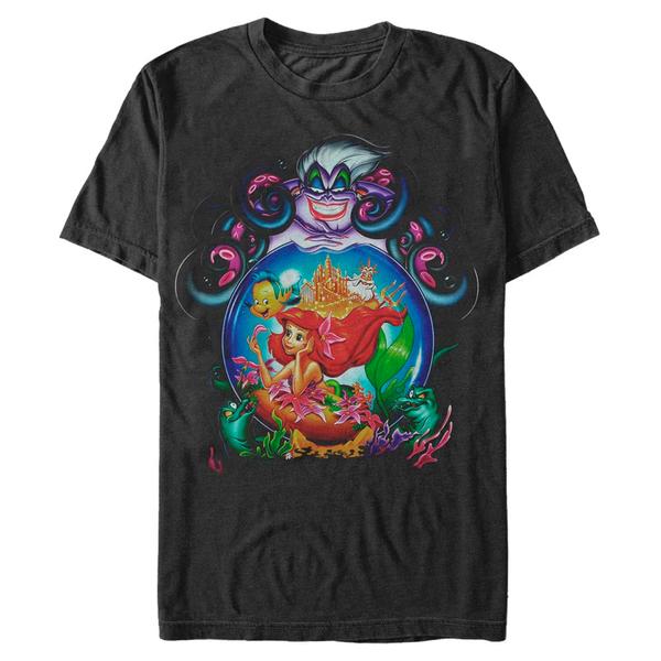 Aperçu: Disney - Ariel La Petite Sirène - Skupina Lurksula - Homme T-shirt - Noir - Devant