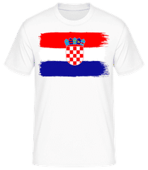 Chorvátska Vlajka · Pánske tričko B&C