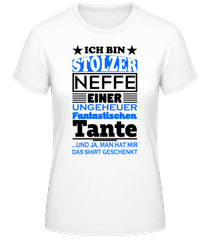 Stolzer Neffe einer Tante · Frauen Basic T-Shirt