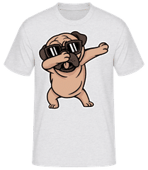Pug Dabbing · Men's Basic T-Shirt