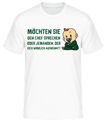 Chef Oder Der Sich Auskennt · Männer Basic T-Shirt