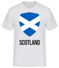 Scotland - Men's Basic T-Shirt - Heather grey - Front
