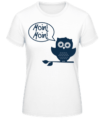 Moin, Moin! - Eule · Frauen Basic T-Shirt