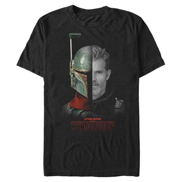 Aperçu: Star Wars - The Mandalorian - The Marshal MandoMon Epi Reelz - Homme T-shirt - Noir - Devant