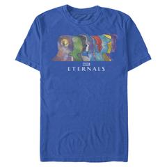Marvel - Eternals - Photo de groupe Silhouette Heads - Homme T-shirt