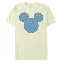 Disney Classics - Mickey Mouse - Mickey Americana Paisley - Pánske Tričko - Krémová - Predné
