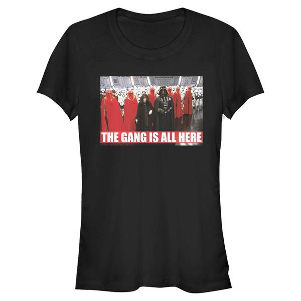 Aperçu: Star Wars - Skupina The Gang Is All Here - Femme T-shirt - Noir - Devant