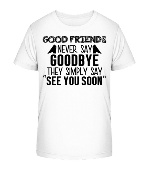 Aperçu: See You Soon - T-shirt bio Enfant Stanley Stella 2.0 - Blanc - Devant