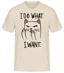 I Do What I Want · Camiseta básica para hombre