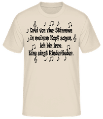 Die Stimmen In Meinem Kopf · Männer Basic T-Shirt