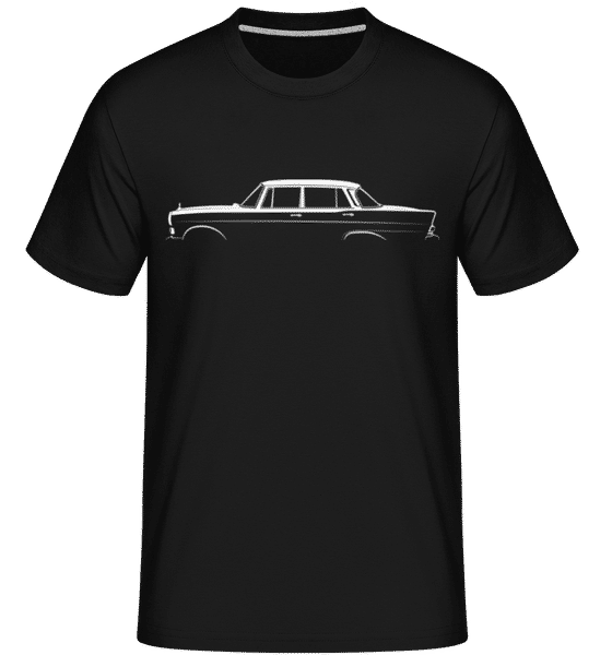 Aperçu: 'Mercedes-Benz 230 (W110)' Silhouette -  T-Shirt Shirtinator homme - Noir - Devant