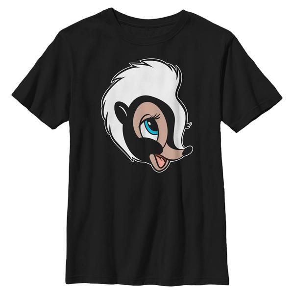Disney Classics - Bambi - Flower Big Face - Enfant T-shirt - Noir - Devant