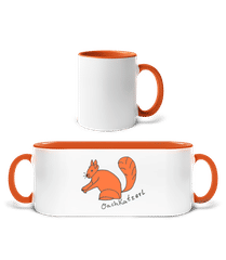 Oachkatzerl · Tasse zweifarbig