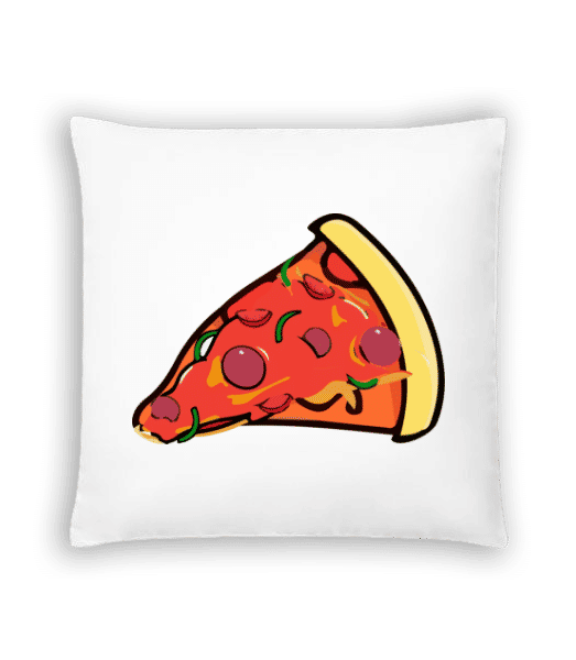 Pizza Slice - Coussin - Blanc - Devant