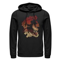 Disney - Mulan - Mulan Strong Chi - Unisex Mikiny s kapucí - Černá - Napřed