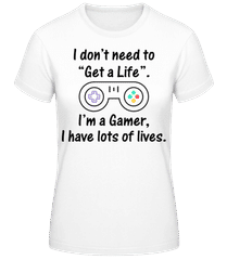 I'm A Gamer Black · Frauen T-Shirt B&C