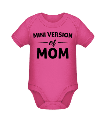 Mini Version Of Mom - Bio body pre deti - Magenta - Predné