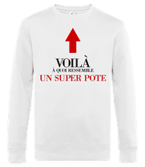 Voilà Un Super Pote · Sweat-shirt standard pour homme