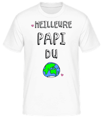 Meilleure Papi Du Monde · T-shirt standard Homme