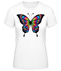 Rainbow Butterfly · Women's B&C T-Shirt