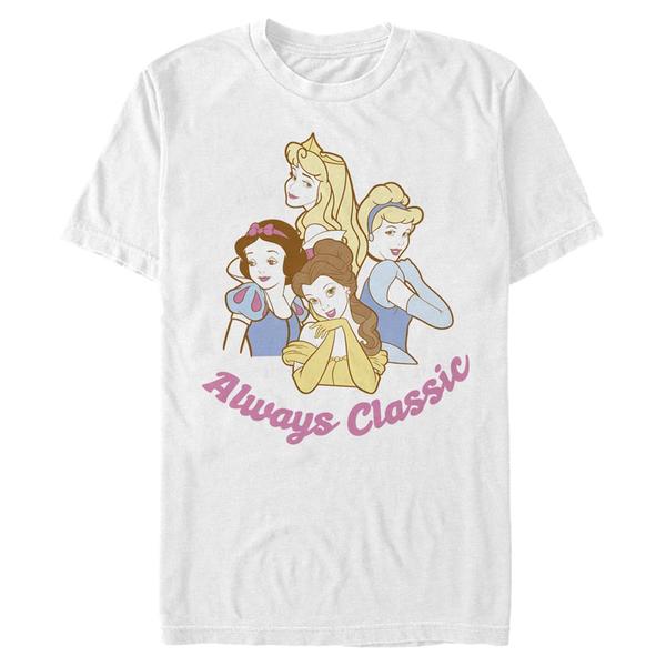 Aperçu: Disney - Princesses Disney - Skupina Always Classic - Homme T-shirt - Blanc - Devant