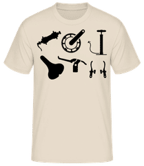 Elements Of A Bike · Men's Basic T-Shirt