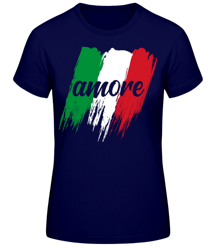 Preview: Amore - Women's B&C T-Shirt - Navy - Front