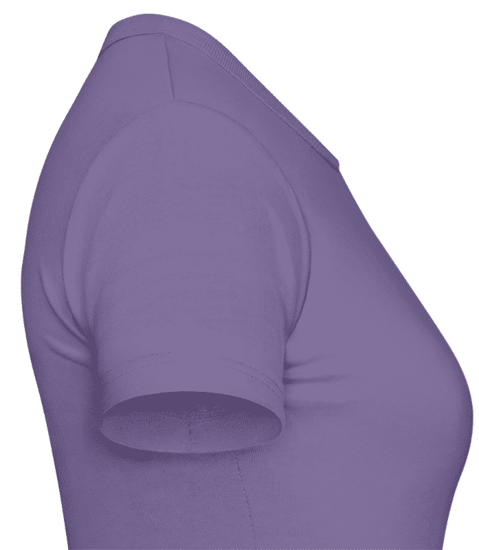 Vista previa: My 'Uber' Just Arrived - Camiseta básica de mujer - Lavanda - derecha
