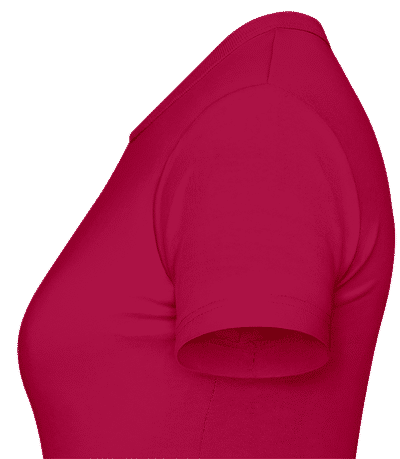 Ran An Die Bälle - Frauen Basic T-Shirt - Magenta - Links