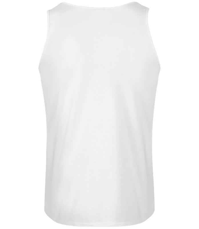 Preview: Men's Tank Top - White - Back