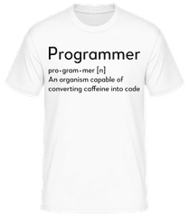 Programmer Definition · T-shirt standard Homme