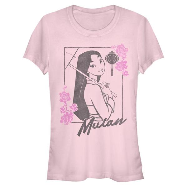 Disney - Mulan - Mulan Pretty - Femme T-shirt - Rose - Devant