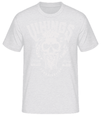 Vikings Scandinavian - Men's Basic T-Shirt - Heather grey - Front