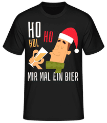 Ho Ho Hol Bier · Männer Basic T-Shirt