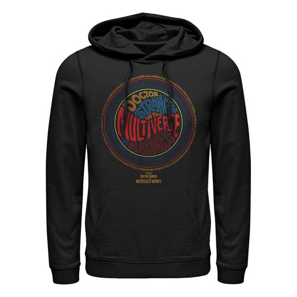 Aperçu: Marvel - Doctor Strange - Texte Multiverse Runes - Unisex Sweat à capuche - Noir - Devant