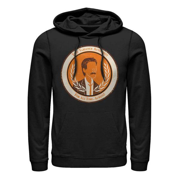 Aperçu: Marvel - Loki - TVA MMM Badge - Unisex Sweat à capuche - Noir - Devant
