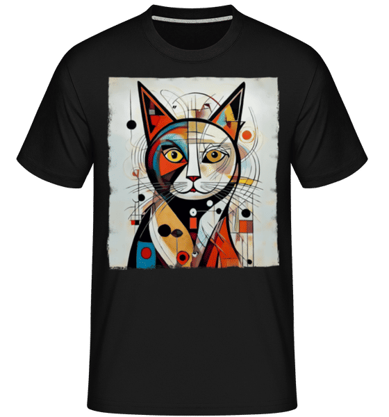 Aperçu: Kandinsky Chat -  T-Shirt Shirtinator homme - Noir - Devant