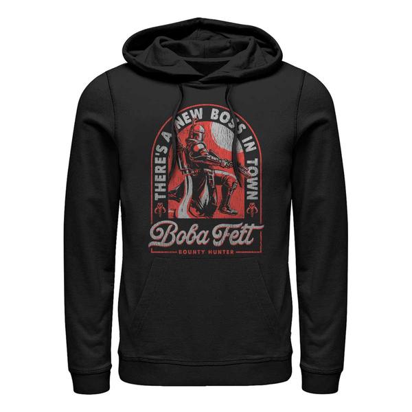 Star Wars - Book of Boba Fett - Boba Fett The New Boss - Unisex Sweat à capuche - Noir - Devant